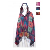 Hoodie Poncho (C) - 5 per pack - $6.00 ea